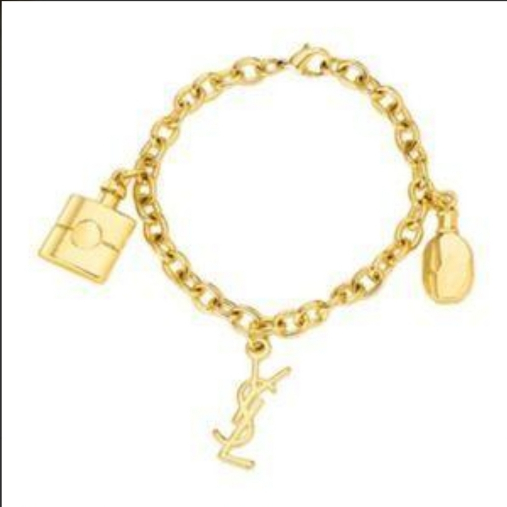 YSL Vintage Charm Bracelet